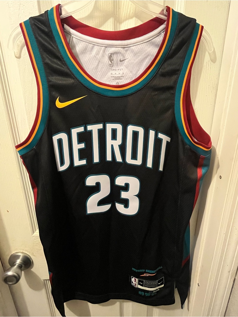 Nike Detroit Pistons 25/26 City Edition Jersey Jaden Ivey (HM5980-020) Men’s M